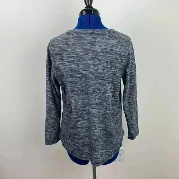 NWOT St John’s Bay Active V-Neck Sweatshirt Pm - Picture 2 of 8